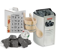 HARVIA Finn szaunakályha Szett VEGA COMPACT 3,5 kW, beépített vezérléssel