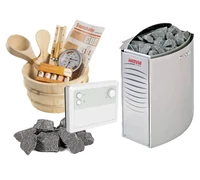HARVIA Vega Finn szaunakályha Szett 9,0 kW, HARVIA Senlog vezérléssel