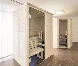 Bemutatótermek és szauna szaküzlet