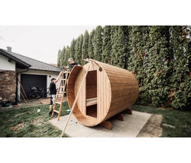 Kültéri kész szauna referenciáink