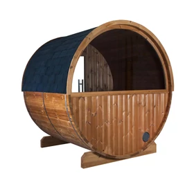 HARVIA hordó szauna KASKI 180 cm, félkör ablakkal