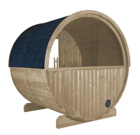 HARVIA Kuusi hordószauna 180 cm, félkör ablakkal