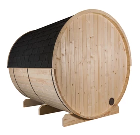 HARVIA Kuusi hordószauna 240 cm, teli hátfalas