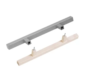 Szauna fogantyú szett szögletes, fém - fa, 400 mm