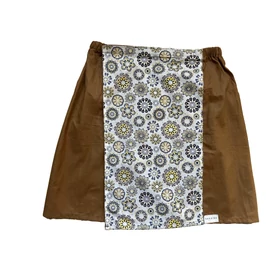 Szaunaszoknya barna mandala betéttel