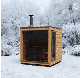 HARVIA KERTI SZAUNA KIRAMI FINVISION - HARVIA Pro 20 fatüzelésű szaunakályhával