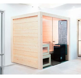 HARVIA Solide Comfort luxus finnszauna, 209x186 cm