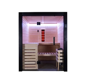 HARVIA Family Small finn- és infraszauna 166x159cm