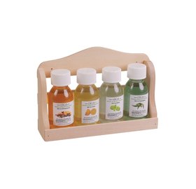 Fali polc 4 db 100ml-es szauna illattal