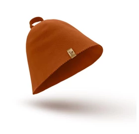 SAUNHAT szauna sapka, 100% juhgyapjúból, varrásmentes, antracit szürke 