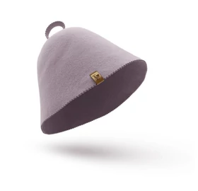 SAUNHAT szauna sapka, 100% juhgyapjúból, varrásmentes, antracit szürke 