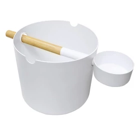 Kolo Szauna dézsa szett, 5 L,  fehér