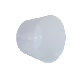 Műanyag szaunadézsa betét az 5L-es vörösfenyő dézsához, tejüveg