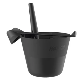 HARVIA Click dézsa szett,  műanyagból, fekete színben, 7 L