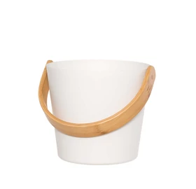 RENTO Szauna dézsa alumíniumból, fehér színben, 5L