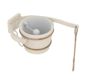 HARVIA Dézsazuhany 18 liter, nyárfából, húzókötéllel és csatlakozó csővel