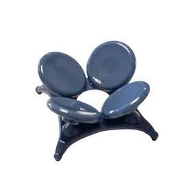 HaLu ergonómikus szolárium fejtámla, kék