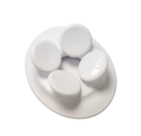 HaLu ergonómikus hamam. kozmetikai vagy masszázs fejtámla, fehér