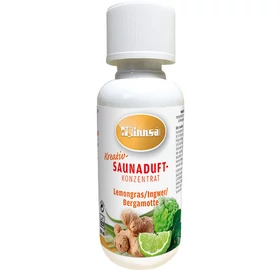 Finnsa "KREATIV" szauna illat koncentrátum, Citromfű/ gyömbér/ bergamott, 100 ml