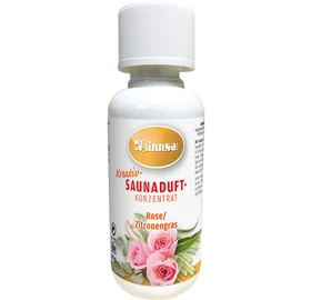 Finnsa "KREATIV" szauna illat koncentrátum, Rózsa/ citromfű, 100 ml