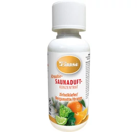 Finnsa "KREATIV" szauna illat koncentrátum, Cirbolyafenyő/bergamott/narancs, 100 ml