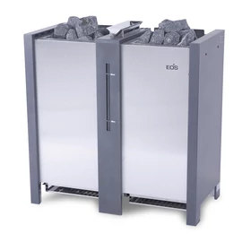 EOS Herkules XL S50 Vapor Kombi Bi-O szaunakályha, 12 kW-15 kW, antracit, álló