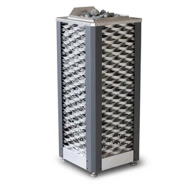 EOS Saunadome II finn szaunakályha, 9kW-18kW, ezüst, álló
