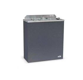 EOS Gracil W Kombi Bi-O szaunakályha, 6kW-9kW, antracit, fali