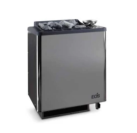 EOS Tec Kombi Bi-O szaunakályha, 6kW-9kW, króm, álló