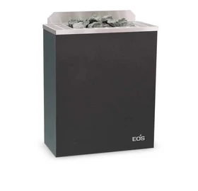 EOS Gracil W finn szaunakályha, 6kW-9kW, antracit, fali
