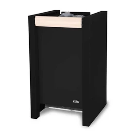 EOS Herkules S60 finn szaunakályha, 9 kW-15 kW, fekete, álló