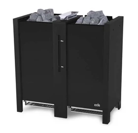 EOS Herkules XL S50 Vapor Kombi Bi-O szaunakályha, 12 kW-15 kW, fekete, álló
