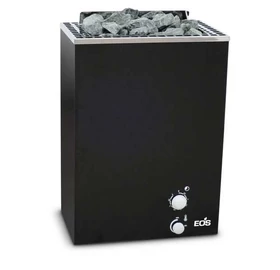 EOS Moment Control W finn szaunakályha 7,5kW-9kW, fekete, fali