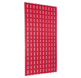 Higiénia PVC szauna lábrács 40x80 cm, piros