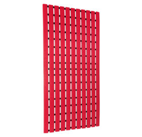 Higiénia PVC szauna lábrács 40x80 cm, piros