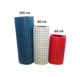 Higiénia PVC lábrács 60 cm széles, 5m hosszú, kék, piros vagy krém színben