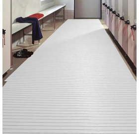 ÚJ! Csúszásgátló higiéniai szőnyeg vizes területre, szaunába, négyzetméterre, Fehér