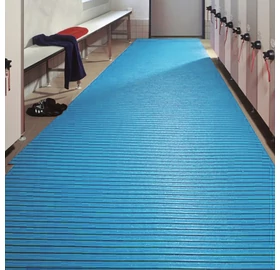 ÚJ! Csúszásgátló higiéniai szőnyeg vizes területre, szaunába, négyzetméterre, Világoskék