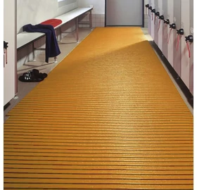 ÚJ! Csúszásgátló higiéniai szőnyeg vizes területre, szaunába, négyzetméterre, Narancssárga