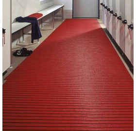 ÚJ! Csúszásgátló higiéniai szőnyeg vizes területre, szaunába, négyzetméterre, Piros