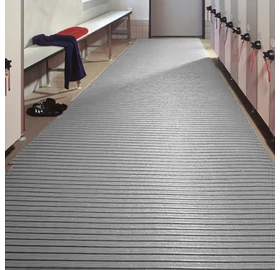 ÚJ! Csúszásgátló higiéniai szőnyeg vizes területre, szaunába, négyzetméterre, Szürke