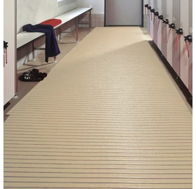 ÚJ! Csúszásgátló higiéniai szőnyeg vizes területre, szaunába, négyzetméterre, Krém