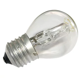 Halogén izzó E27, 28 W,  könnycsepp alakú