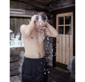 RENTO "Kenno" férfi szaunakilt, szürke színben, 145 x 70 cm