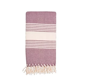 Szauna-, hamam- és strand törölköző HAVLU 95×180cm, bordó