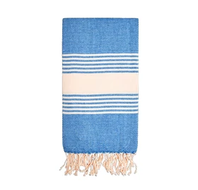 Szauna-, hamam- és strand törölköző HAVLU 95×180cm, kék