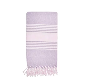 Szauna-, hamam- és strand törölköző HAVLU 95×180cm, orgonalila