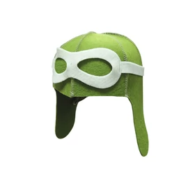 Szauna sapka "Pilóta", juhgyapjúból