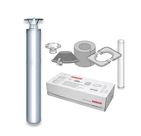 HARVIA tető kivezetésű kéményrendszer fatüzelésű szaunakályhához, fém