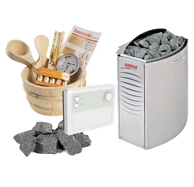 HARVIA Vega Finn szaunakályha Szett 6,0 kW, HARVIA Senlog vezérléssel